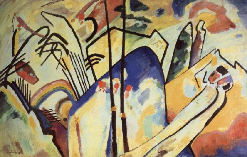 Wassily Kandinsky composition no.4